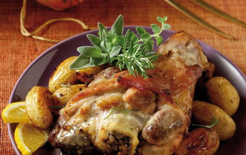 Χοιρινό κότσι με πατάτες