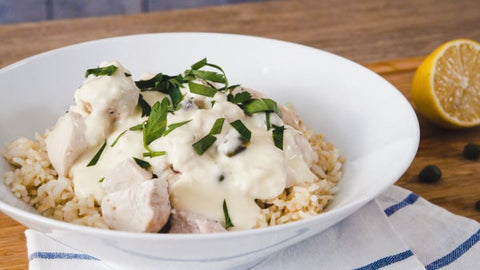 Κοτόπουλο αλα κρεμ