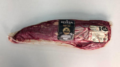 Filet mignon nourri aux grains Angus devesa Argentine