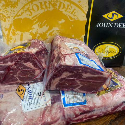 Rib Eye 180+ day grain fed Golden Angus Australia John dee