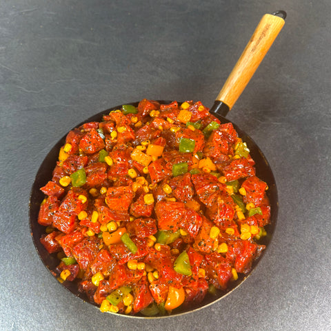 Bœuf Black Angus mariné frit 500gr