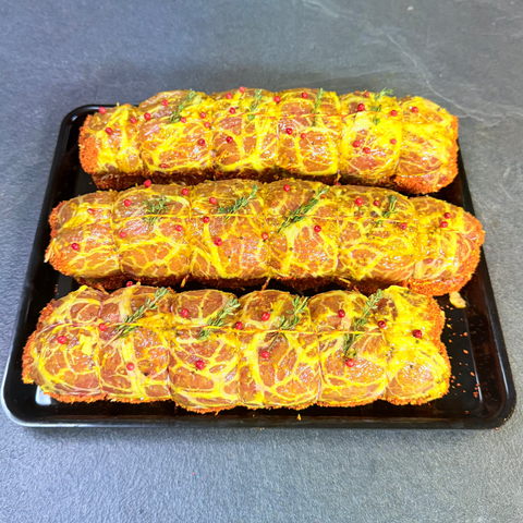 Longe de porc farcie au poivron rôti et au fromage Tyrnavos 850 gr