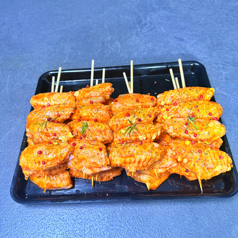 Skewered chicken wings 750 gr