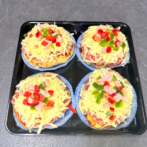 Handmade pizzas 500gr