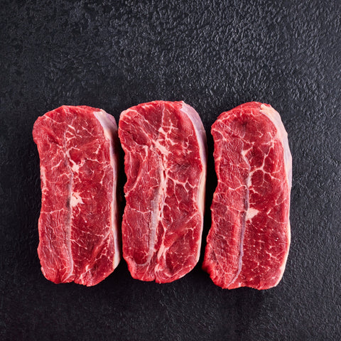 Steak de bœuf Black Angus de première qualité, nourri aux céréales, Creekstone, États-Unis