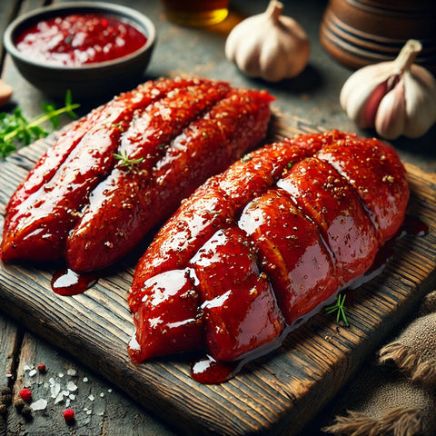 Filet de canard mariné sauce au beurre 650 g