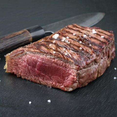 Steak rond inférieur Bœuf Black Angus maigre nourri aux grains de première qualité Creekstone USA