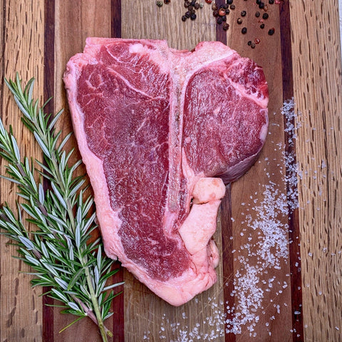 Μπριζόλα Porterhouse Ξηράς Ωρίμανσης Μοσχαρίσια 20 ημερών