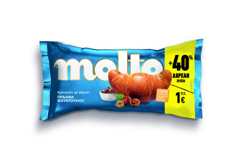 Κρουασάν Πραλίνα Molto 80g