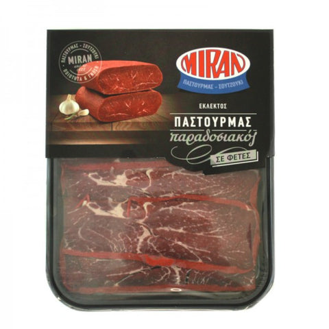 Παστουρμάς Παραδοσιακός σε φέτες MIRAN (100g)