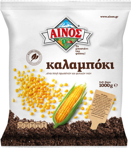 Καλαμπόκι Κατεψυγμένο Αίνος (1Kg)