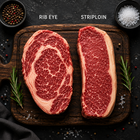 Rib Eye ή Striploin; Ποια κοπή να επιλέξετε;