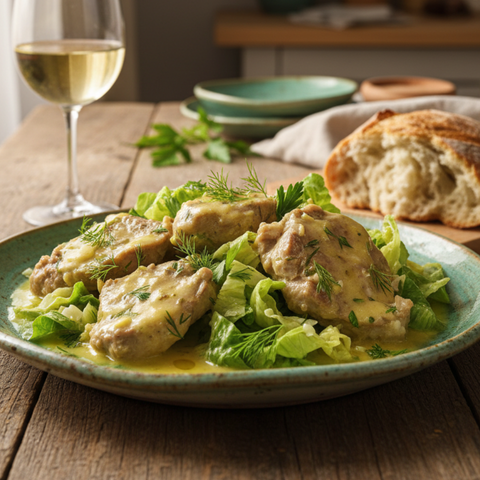 Αρνί φρικασέ: Παραδοσιακή συνταγή που δεν πρέπει να λείπει