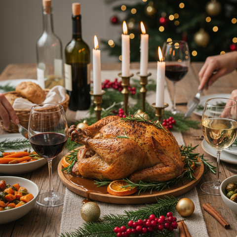 Οδηγός για κρασιά που ταιριάζουν με τα χριστουγεννιάτικα κρεατικά σου