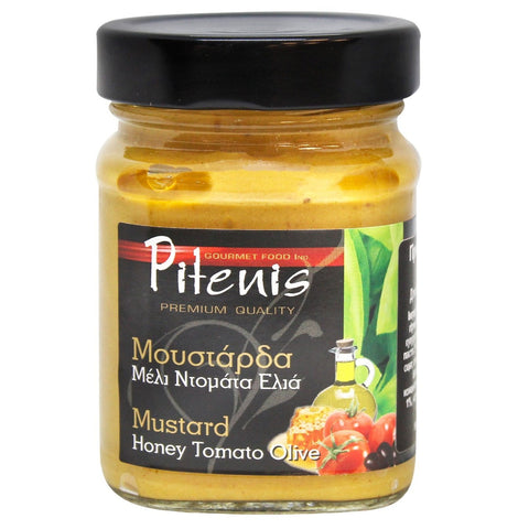 Μουστάρδα Με Ντομάτα – Μέλι – Ελιά Pitenis 250 gr