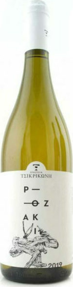 Estate Tsikrikoni Wine Rozaki Rozaki White Dry 750ml