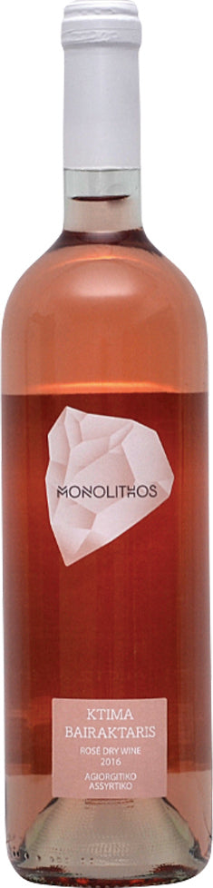 Ktima Bayraktari Wine Monolith Rosé Dry Nemea 750ml