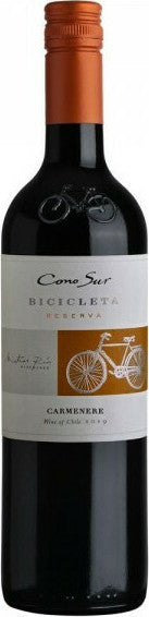 Cono Sur Winery Bicicleta Reserva Carmenère Red Dry Wine 750ml