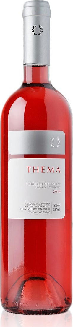 Estate Pavlidis Wine Thema Tempranillo Rosé Dry 750ml