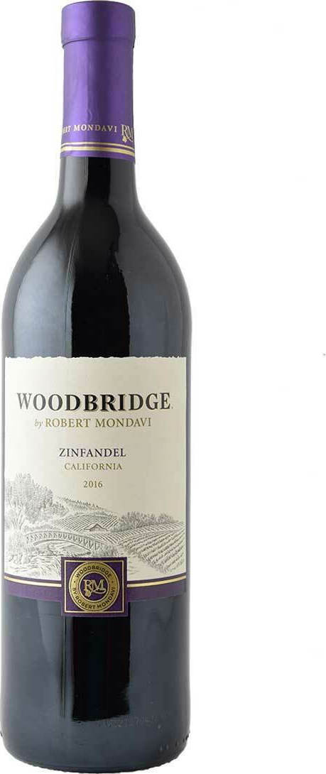 Woodbridge by Robert Mondavi Dry Red Zinfandel Wine 750ml