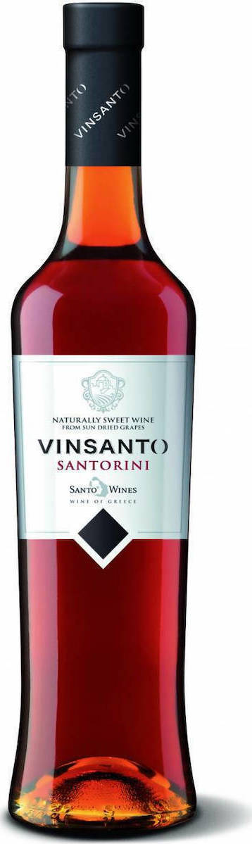 Santo Wines Κρασί Vinsanto Λευκό Γλυκό Σαντορίνης 500ml