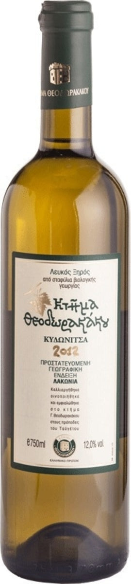 Estate Theodorakakou Organic Wine Kydonitsa White Dry 750ml