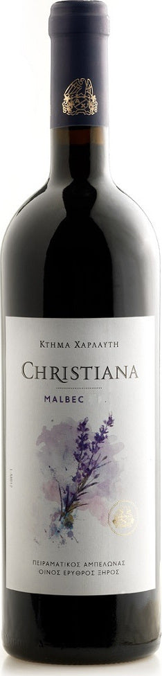 Ktima Charlauti Wine Christiana Malbec Red Dry Nemea 750ml