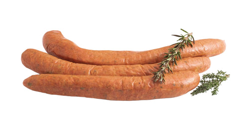 Saucisse de porc fumée, à la campagne