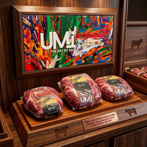 
Flap Steak Black Angus UMI Uruguay grain fed 200 ημερών
