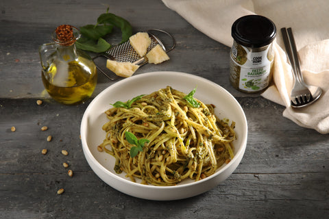 Basil pesto sauce with Cretan graviera Cook at home (190g)