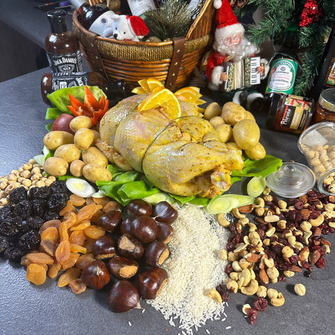 Κοτόπουλο Ελευθέρας Βοσκής Galantine με Χριστουγεννιάτικη Γέμιση – χωρίς οστό, έτοιμο για ψήσιμο 3 ώρες στον φούρνο, από το Siakos.gr