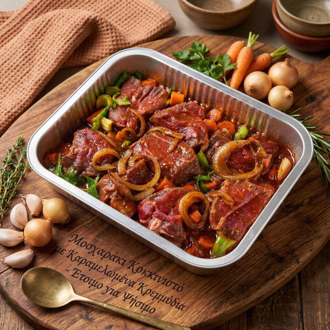 Bœuf braisé aux oignons caramélisés 1,2kg