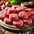 Mini Burger Beef, ωμά χειροποίητα μικρά μπιφτεκάκια από 100% μοσχαρίσιο κιμά ελληνικής εκτροφής, έτοιμα για ψήσιμο στο grill ή τηγάνι, premium ποιότητας από το Siakos.gr