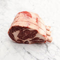 Rib Eye Bone In Standing Rib Roast Black Angus Greater Omaha USA, ωμό premium μοσχαρίσιο κρέας grain fed με κόκκαλο, φυσική μαρμάρωση και πλούσια γεύση, ιδανικό για φούρνο ή BBQ, από το Siakos.gr