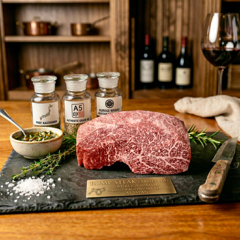 Αγοράστε το αυθεντικό Rump Steak Kagoshima Wagyu A5 (Kuroge Washu) από την Ιαπωνία. Η απόλυτη επιλογή για Tagliata, με εξωπραγματικό marbling που λιώνει στο στόμα.

Kagoshima Wagyu A5, ιαπωνικό wagyu αγορά, Kuroge Washu rump, wagyu tagliata, kobe beef εναλλακτική, wagyu α5 ελλάδα, Akune wagyu.