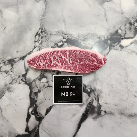 Rump cap ( Picanha ) Wagyu BMS: 9+ Australia Stone Axe 500 gr