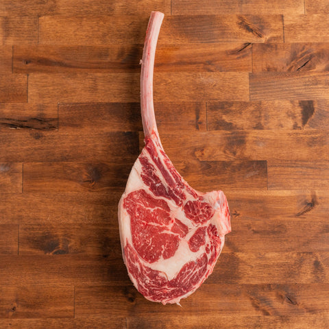 Tomahawk Wołowina BMS 4 Μοσχαρίσια – frozen rib steak 1kg με ήπια μαρμάρωση &amp; γεμάτη γεύση, ιδανικό για grill ή BBQ, από το Siakos.gr