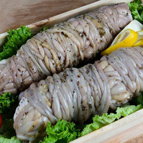 Παραδοσιακή Γαρδούμπα Παραγωγής μας – χειροποίητη ελληνική γαρδούμπα από αρνίσια συκωταριά και έντερα, έτοιμη για φούρνο, από το Siakos.gr

