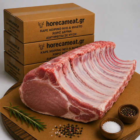 Pork loin and fillet without skin