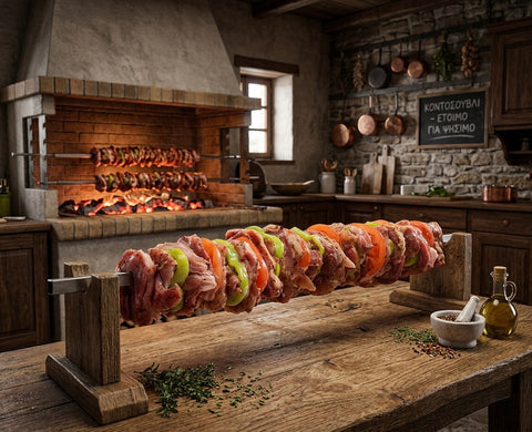 Έτοιμο – Δεμένο – Στα Μέτρα της Σούβλας Σας | Παραγωγής μας

Το αυθεντικό, παραδοσιακό και απόλυτα ζουμερό Κοντοσούβλι Χοιρινό σε Σούβλα της Siakos.gr παρασκευάζεται με επαγγελματική φροντίδα, δένεται στο χέρι και τοποθετείται μέσα σε ειδικά διαμορφωμένη σωλήνα αλουμινίου, ώστε να μπει κατευθείαν στη σούβλα σας χωρίς καμία προετοιμασία.