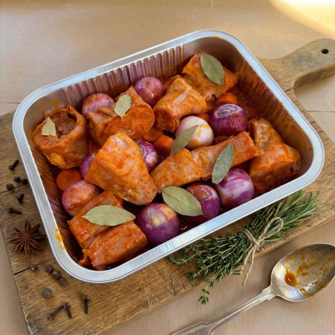 Κουνέλι στιφάδο από τη Φολέγανδρο 1.2kg