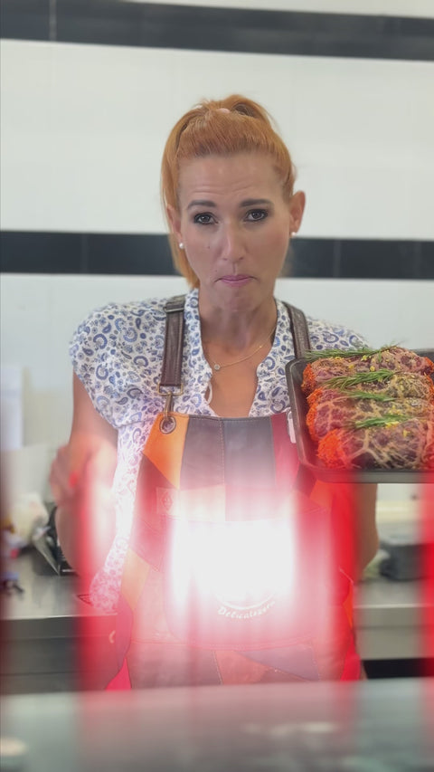 Ρολίνια μοσχαρίσια γεμιστά μέ PHILADELPHIA και κιμά αρνίσιο 500 gr