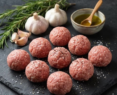 Handmade turkey meatballs 750 g