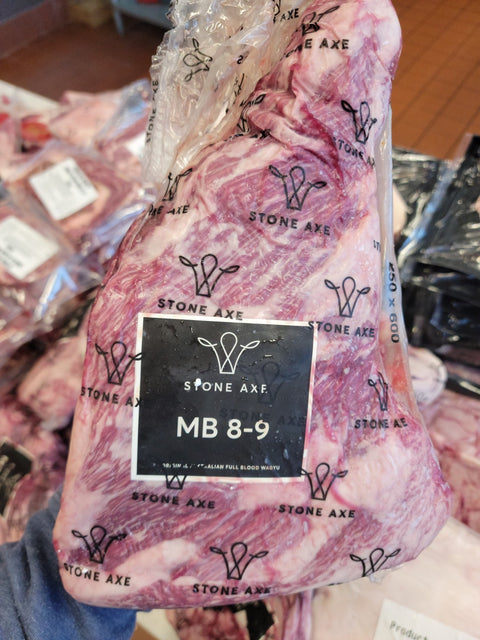 Tri-tip Wagyu BMS: 8-9 Australia Stone Axe