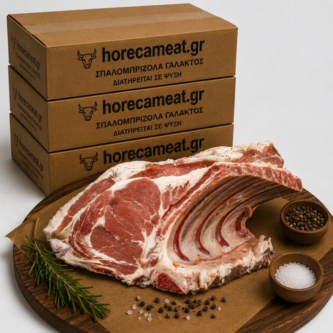 Milk-fed veal shoulder steak