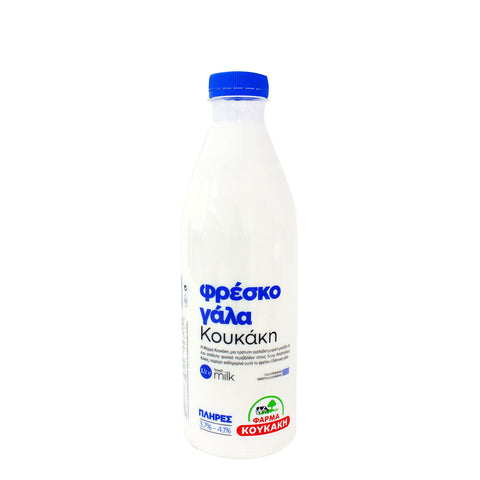 Φρέσκο Γάλα Πλήρες Φάρμα Κουκάκη (1lt)