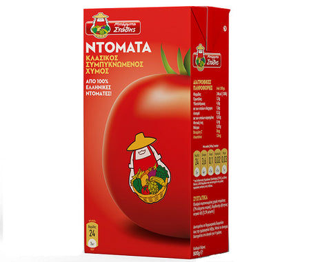 Ντομάτα Κλασικός Συμπυκνωμένος Χυμός Μπαρμπαστάθης (500 g)