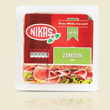 Ζαμπόν Σε Φέτες Νίκας 160gr