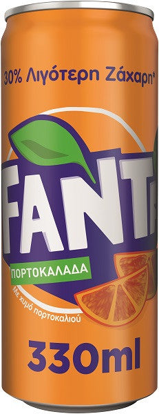 Πορτοκαλάδα Κουτί Fanta Με ανθρακικό (330 ml)