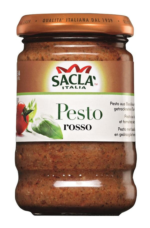Σάλτσα Pesto rosso Sacla (190 g)